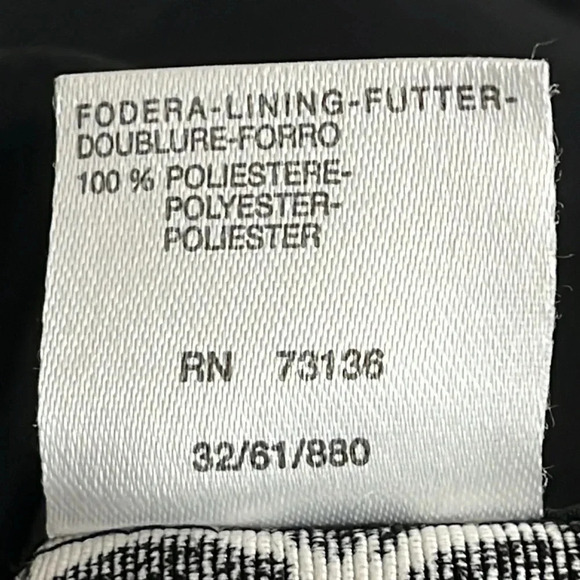 MaxMara Cotton Blend Print 4 Button Jacket - Size 6 - Picture 8 of 10